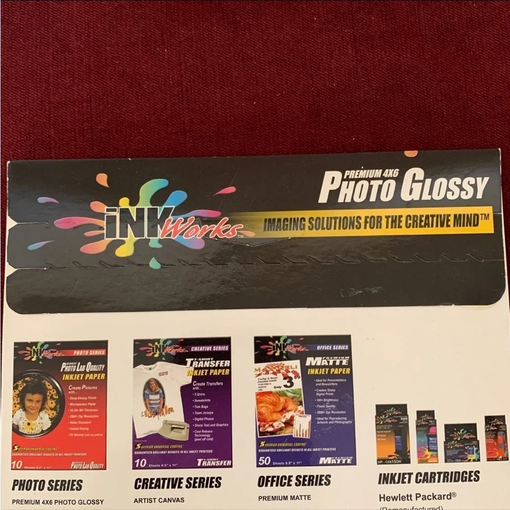 New  20 Photo Glossy Inkjet Paper-4”x6”